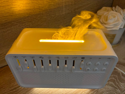 AuraBox - Fehérzaj gép és aroma diffúzor