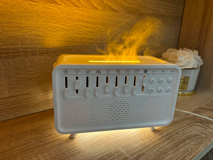 AuraBox - Fehérzaj gép és aroma diffúzor
