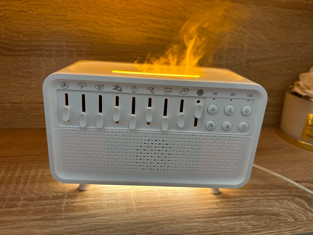 AuraBox - Fehérzaj gép és aroma diffúzor